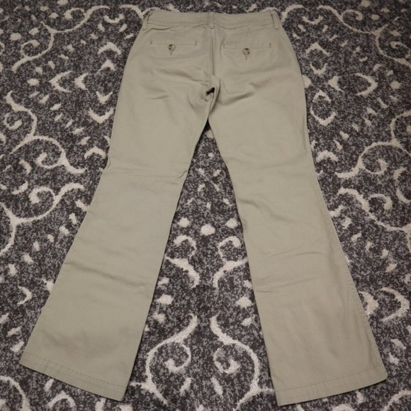 Arizona Beige Low Rise Flare Pants - Picture 5 of 6